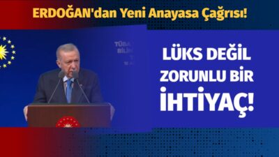 Cumhurbaşkanı Erdoğan’dan Yeni Anayasa Çağrısı: “Lüks Değil, Zorunlu Bir İhtiyaç”