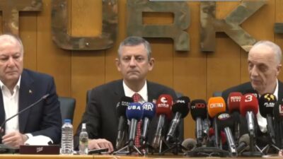 Özgür Özel, TÜRK-İŞ’i Ziyaret Etti!