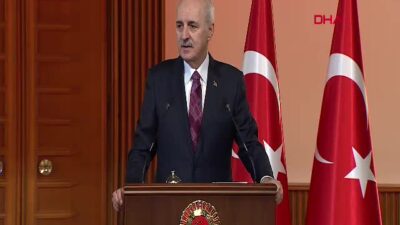 Numan Kurtulmuş ve Sahiba Gafarova,