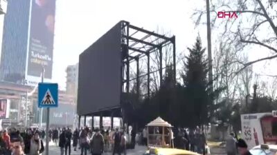 Ankara Büyükşehir Belediyesi'nin Kızılay Güvenpark'ta