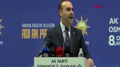 Bakan Kacır, Osmaniye'deki AK Parti