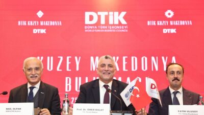 Bakan Ömer Bolat, DTİK Toplantısında Türk İş Dünyasının Geleceğini Değerlendirdi