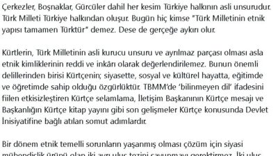 Cumhurbaşkanı Başdanışmanı Mehmet Uçum, Türkiye'nin