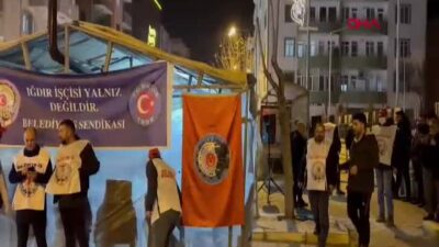 Iğdır’da İşten Çıkarılan İşçilerin ‘Hak, Hukuk, Adalet’ Mücadelesi