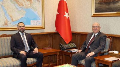 Milli Savunma Bakanı Yaşar Güler, Guatemala Büyükelçisi Recinos’u Kabul Etti