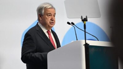 BM Genel Sekreteri Antonio Guterres,