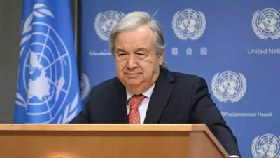 BM Genel Sekreteri Antonio Guterres,