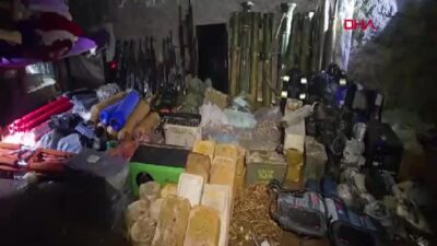 TSK, Irak’ın Kuzeyinde Teröristlere Ait Silah ve Mühimmatı Ele Geçirdi