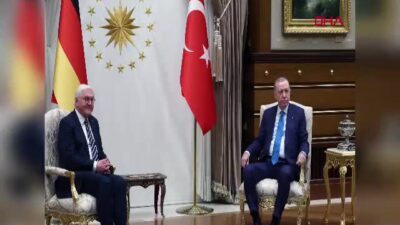 Cumhurbaşkanı Erdoğan, Almanya Cumhurbaşkanı Steinmeier