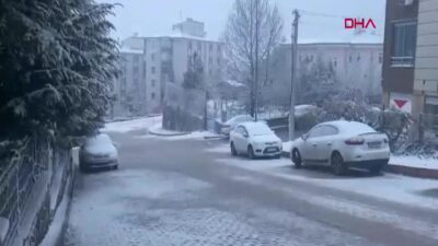 Elazığ Valisi Numan Hatipoğlu, kar