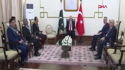 Cumhurbaşkanı Erdoğan, Pakistan Kuvvet Komutanları'nı
