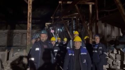 Çayırhan Termik Santrali İşçileri Özelleştirme Protestosu İçin Madene Kapandı