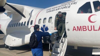 Hava Kuvvetleri Ambulans Uçağı ile Acil Organ Nakli Gerçekleştirildi