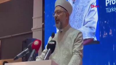 Diyanet İşleri Başkanı Ali Erbaş,