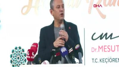 CHP Genel Başkanı Özgür Özel,