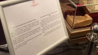 Kültür ve Turizm Bakanı Ersoy, Danimarka’dan İade Edilen Tarihi Eserlerin Teslim Töreninde Konuştu