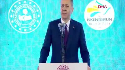 İçişleri Bakanı Ali Yerlikaya, İskenderun