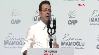 Ekrem İmamoğlu, Ankara Buluşması'nda emekli