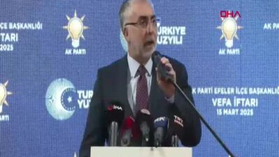 Bakan Vedat Işıkhan, Aydın’da Vefa İftarı’nda AK Parti’nin Vefa Anlayışını Vurguladı