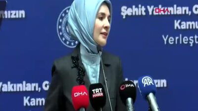 Bakan Göktaş, Şehit Yakınları ve Gazilerin Kamu Kurumlarına Yerleştirilmesi Töreni’ne Katıldı