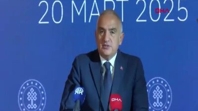 Kültür ve Turizm Bakanı Mehmet Nuri Ersoy, Vakıf Başkanları İftar Buluşması’nda Önemli Açıklamalarda Bulundu