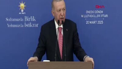 Cumhurbaşkanı Erdoğan, önceki dönem milletvekilleriyle