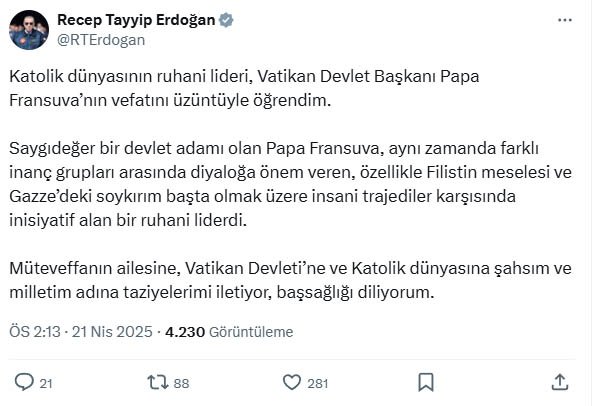 Cumhurbaşkanı Recep Tayyip Erdoğan,