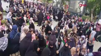 Batman'da sivil toplum kuruluşları İsrail'in