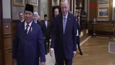 Cumhurbaşkanı Erdoğan, Endonezya Cumhurbaşkanı Prabowo