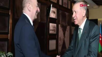 Cumhurbaşkanı Erdoğan ve Azerbaycan Cumhurbaşkanı