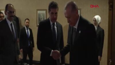Cumhurbaşkanı Erdoğan, IKYB Lideri Barzani