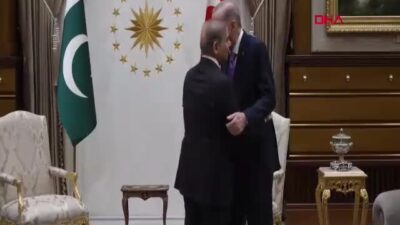 Cumhurbaşkanı Erdoğan, Pakistan Başbakanı Şahbaz