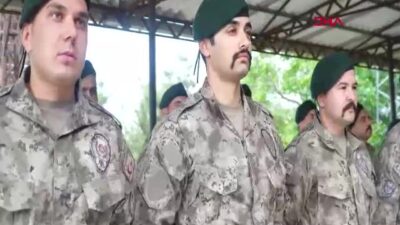 Osmaniye’de Özel Harekat Polisleri Suriye’ye Dualarla Uğurlandı