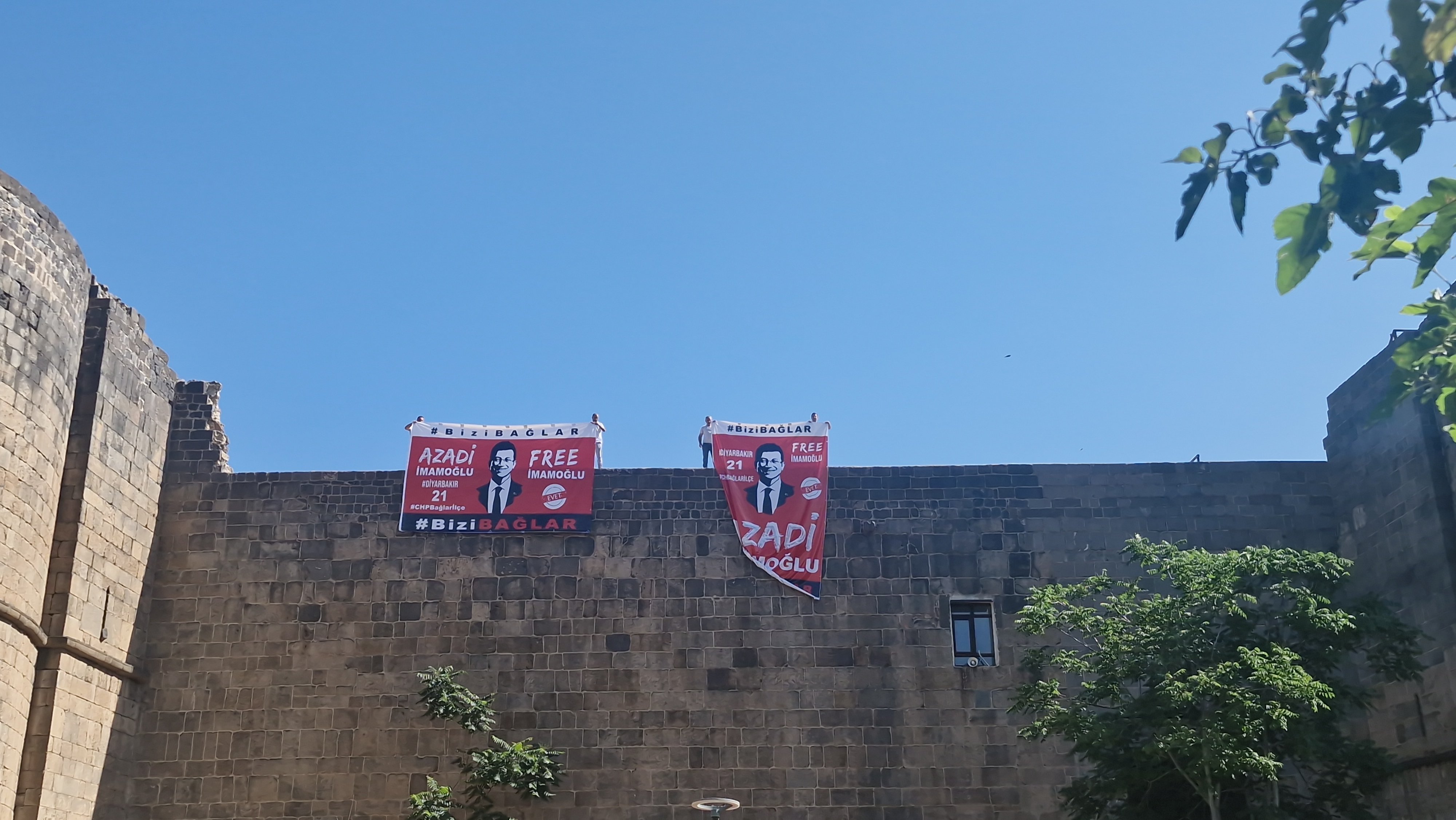 Diyarbakır'da Ekrem İmamoğlu için