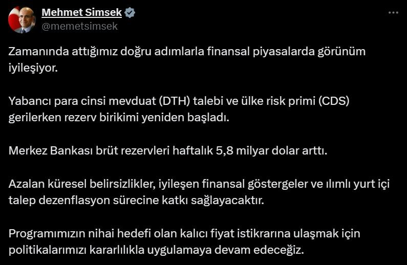 Hazine ve Maliye Bakanı
