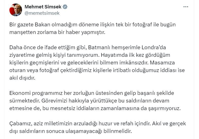 Hazine ve Maliye Bakanı