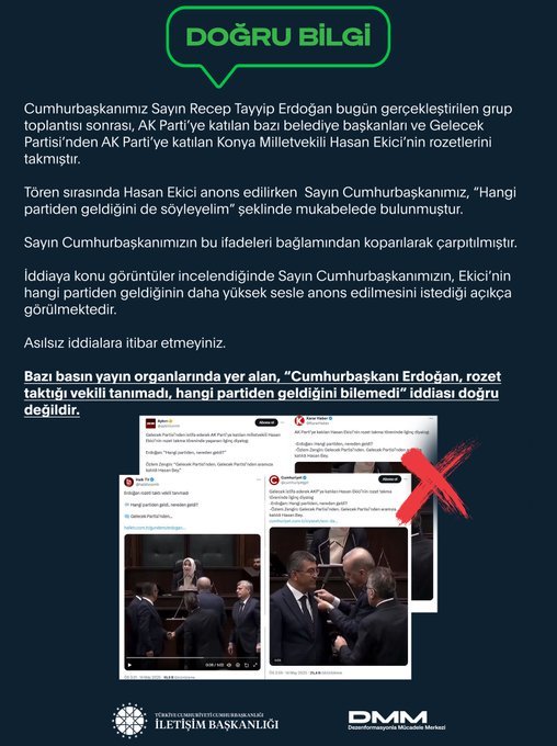 DMM, Cumhurbaşkanı Erdoğan'ın 'hangi