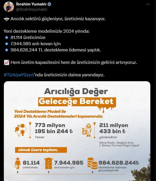Tarım ve Orman Bakanı