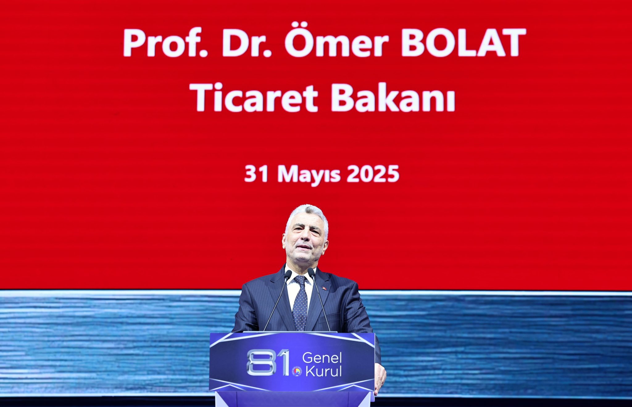 Ticaret Bakanı Ömer Bolat,