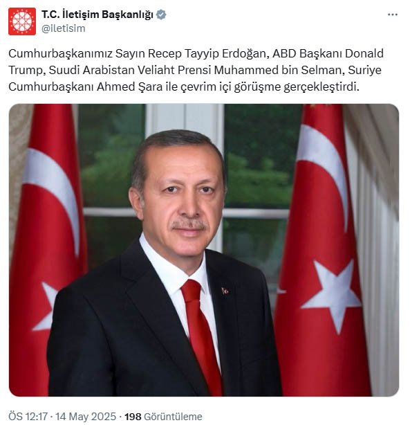 Cumhurbaşkanı Erdoğan, ABD Başkanı