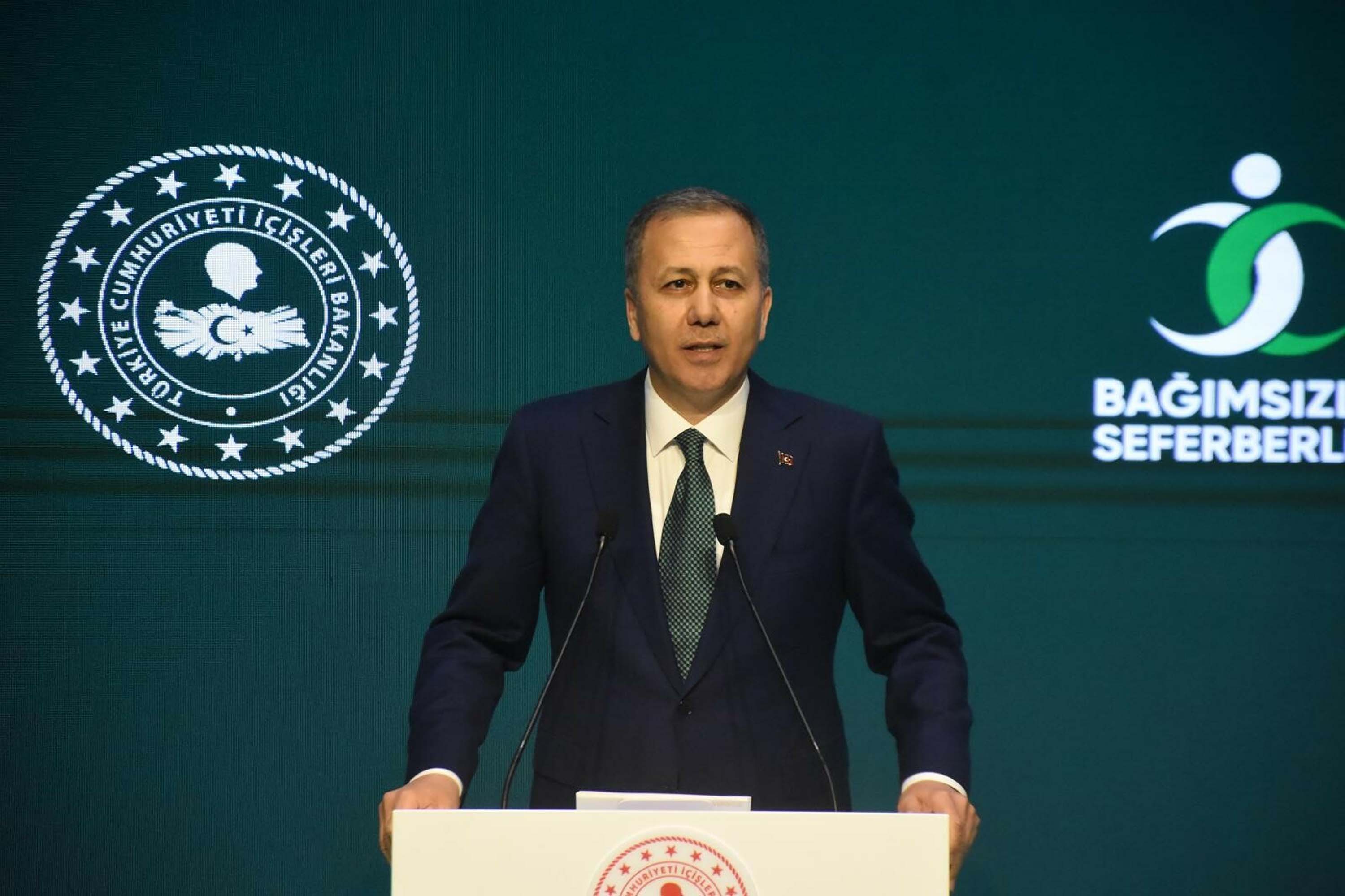 İçişleri Bakanı Ali Yerlikaya,