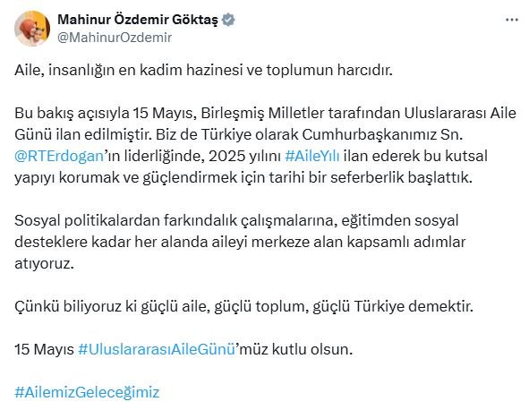 Aile ve Sosyal Hizmetler