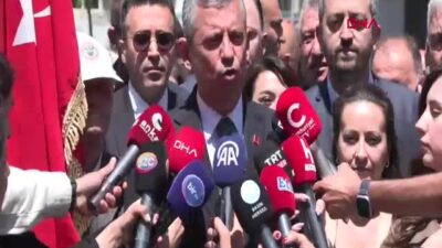 CHP Lideri Özgür Özel, Manisa'da