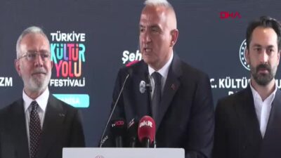Kültür ve Turizm Bakanı Mehmet Nuri Ersoy, Manisa’da Türkiye Kültür Yolu Festivali’nin Açılışını Yaptı
