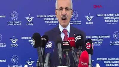 Bakan Uraloğlu, Eskişehir’de Demir Yolu Bağlantısının Temelini Attı