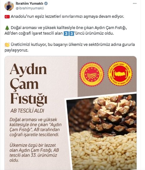 Tarım ve Orman Bakanı