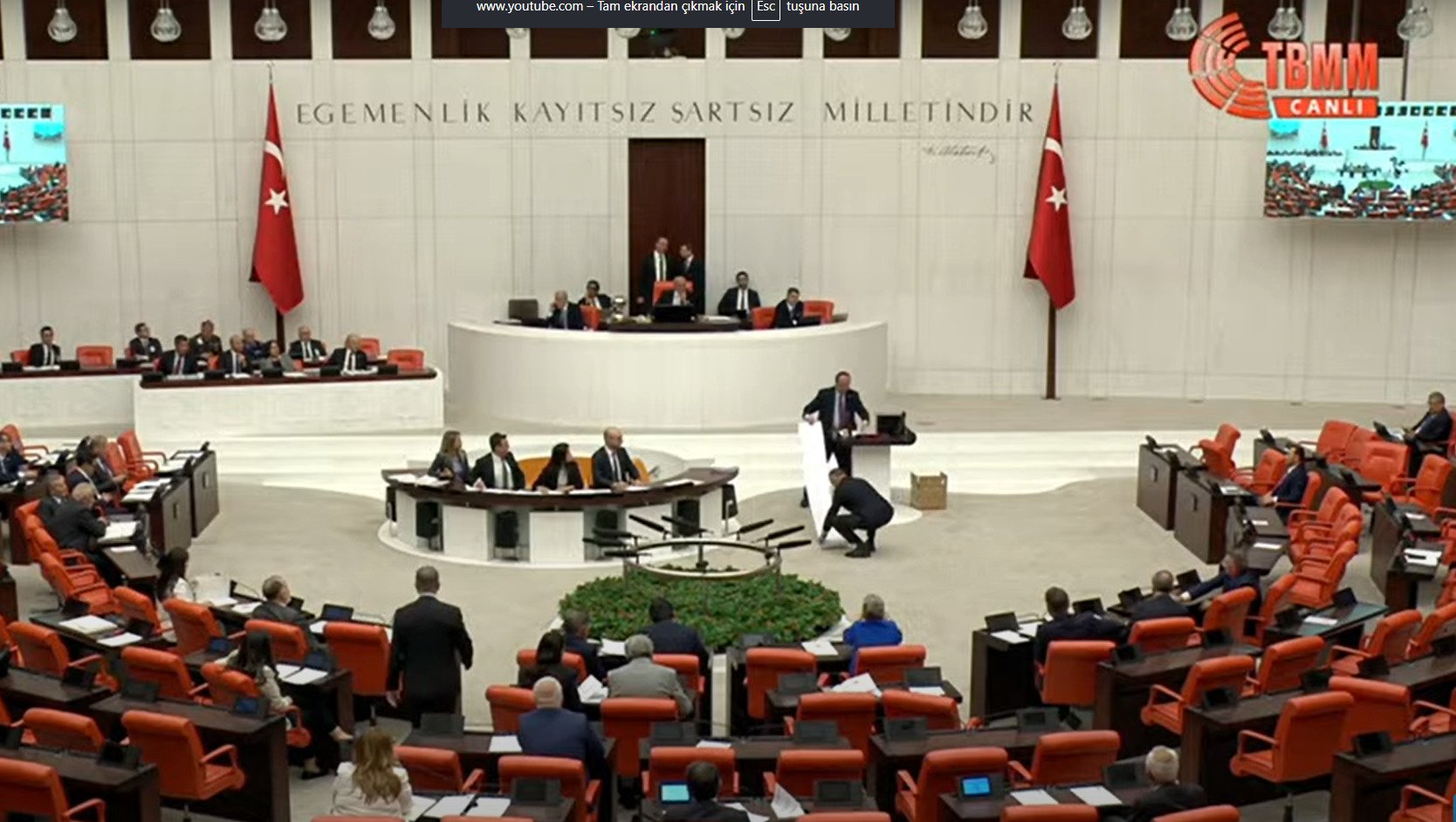 TBMM Genel Kurulu'nda Can