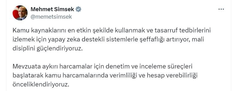 Hazine ve Maliye Bakanı