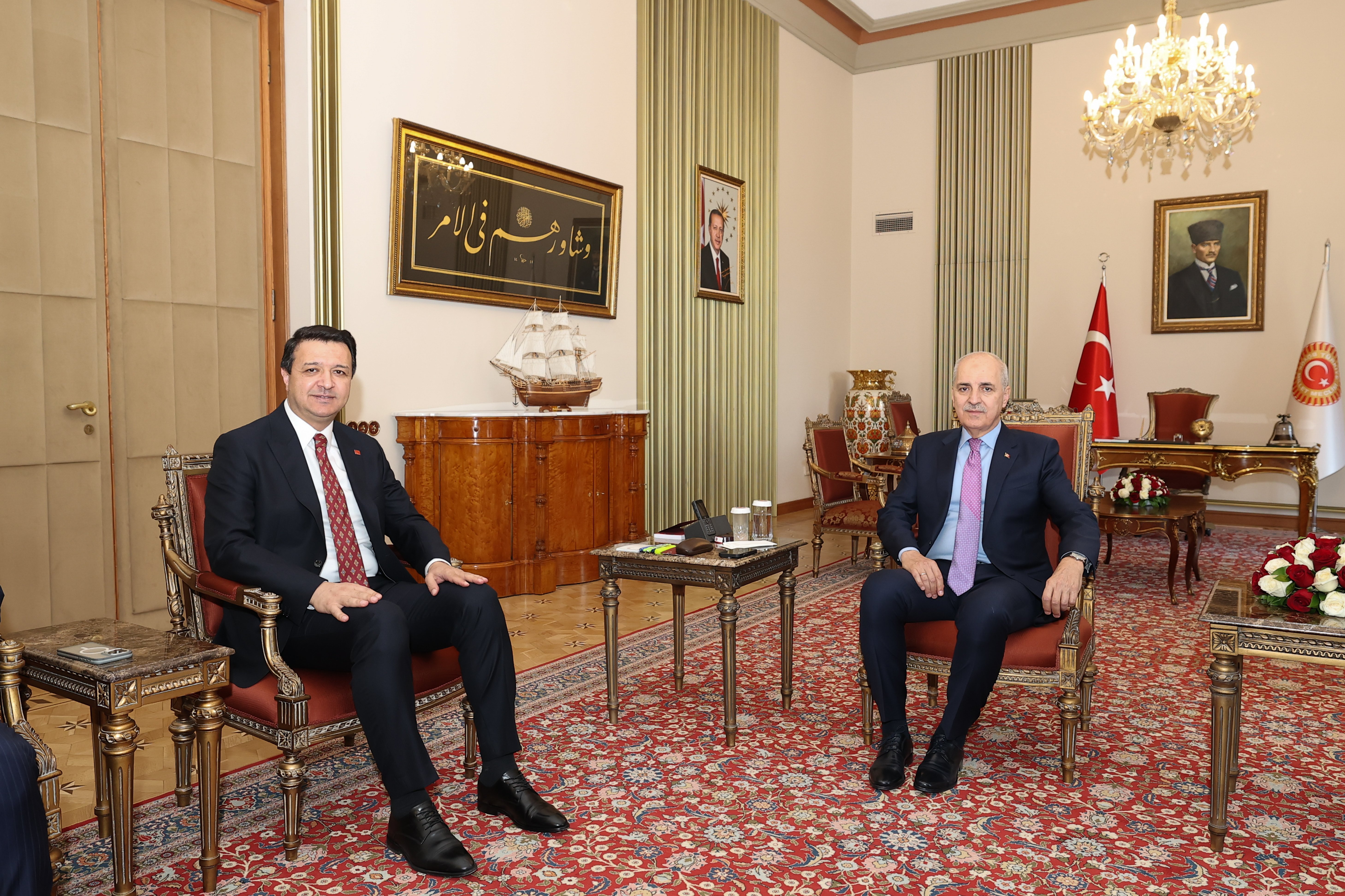 TBMM Başkanı Numan Kurtulmuş,