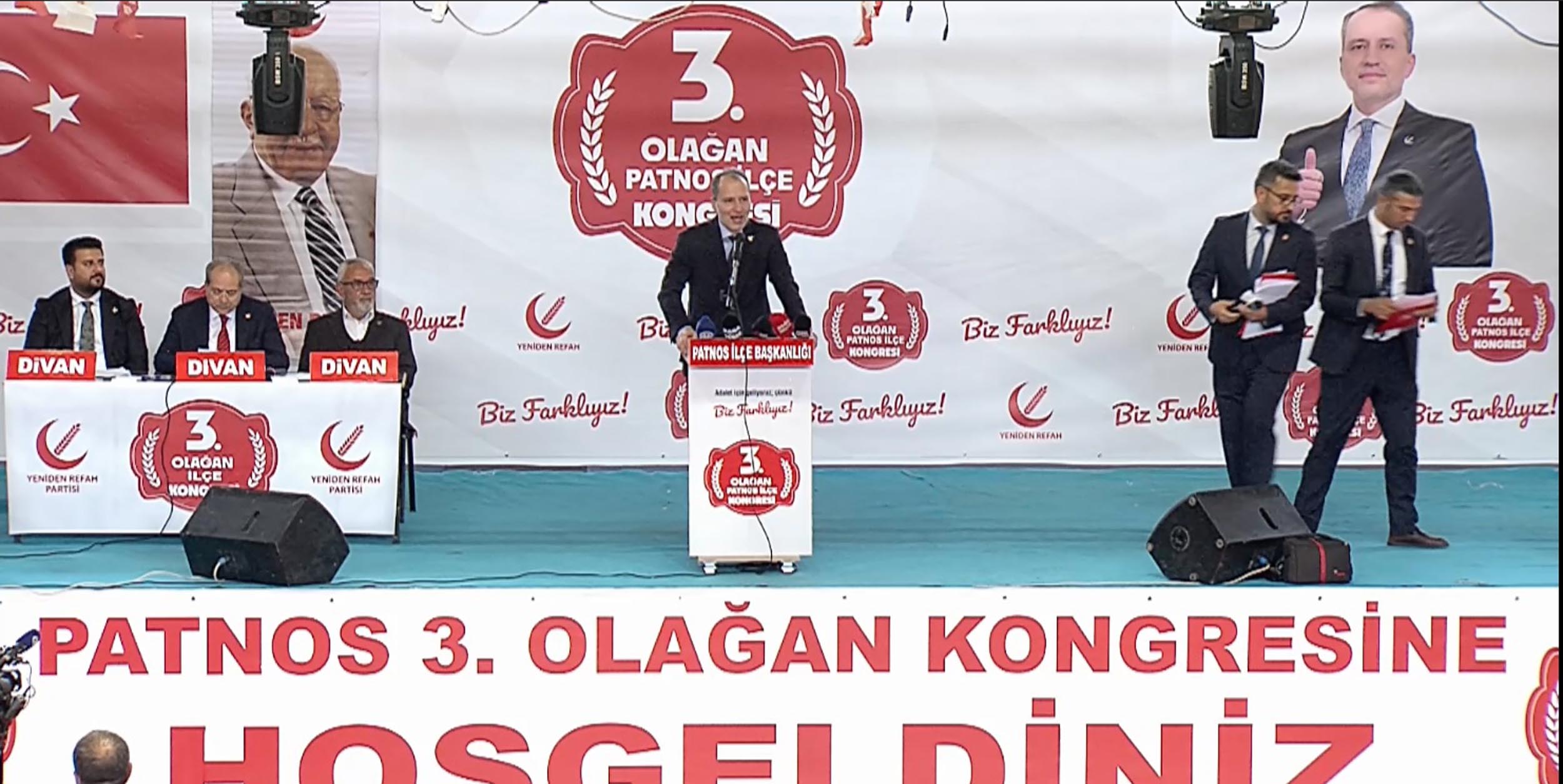 Fatih Erbakan: Siyonistlerin Asıl Hedefi Türkiye’nin Parçalanması